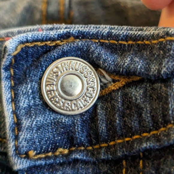 Women's Levi's 550 Relaxed Boot Cut Jeans Plus Size 24S - Picture 6 of 12